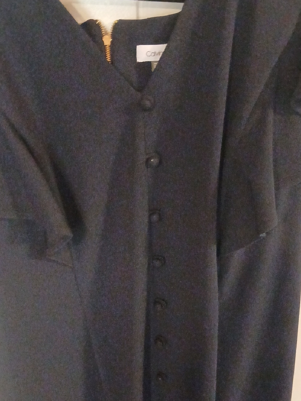 Womens Size 22 Calvin Klein Blue Midi Dress - Picture 2 of 6